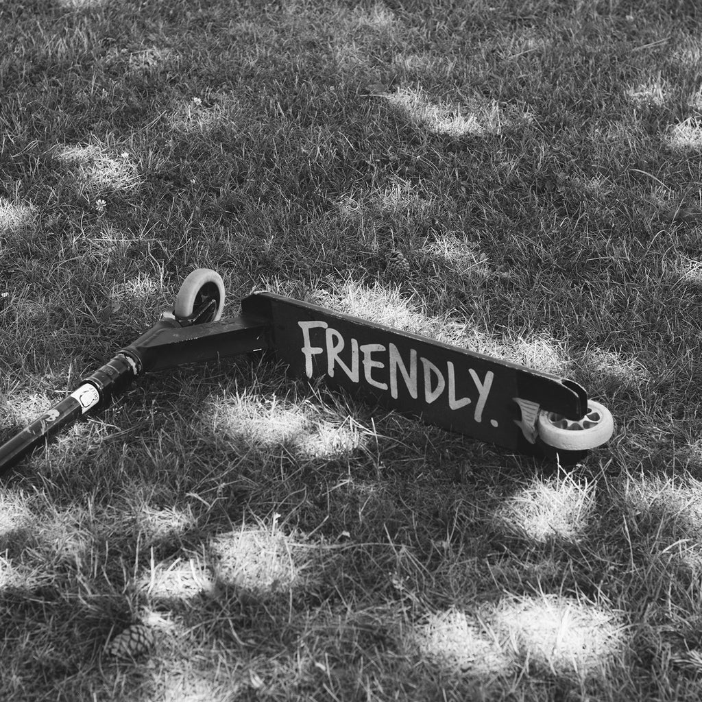 Friendly Logo Griptape - TILT Scooters