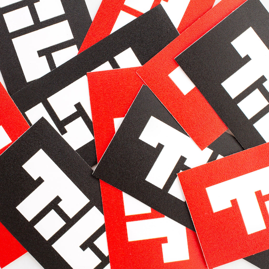 Block Logo Shop Sticker - TILT Scooters