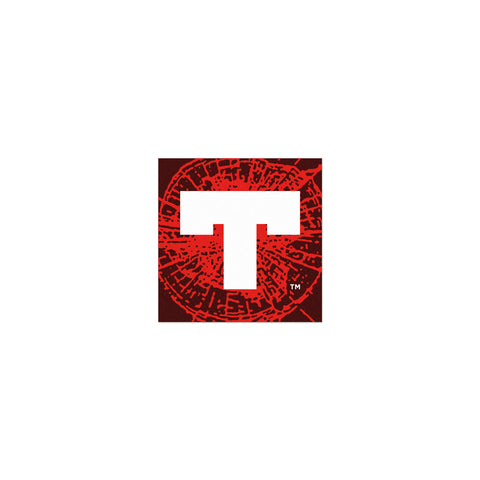 Block T Sticker - Punctured - TILT Scooters