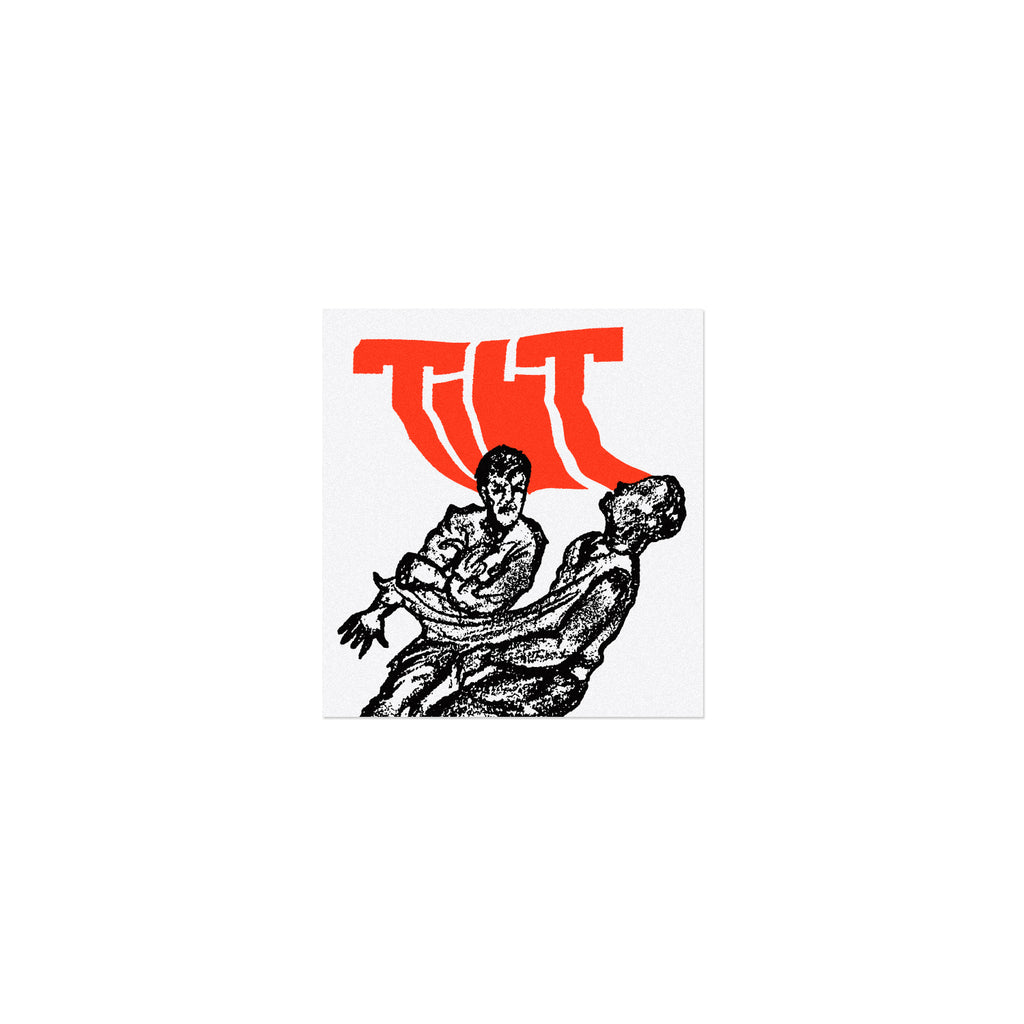 Knockout Sticker - White - TILT Scooters