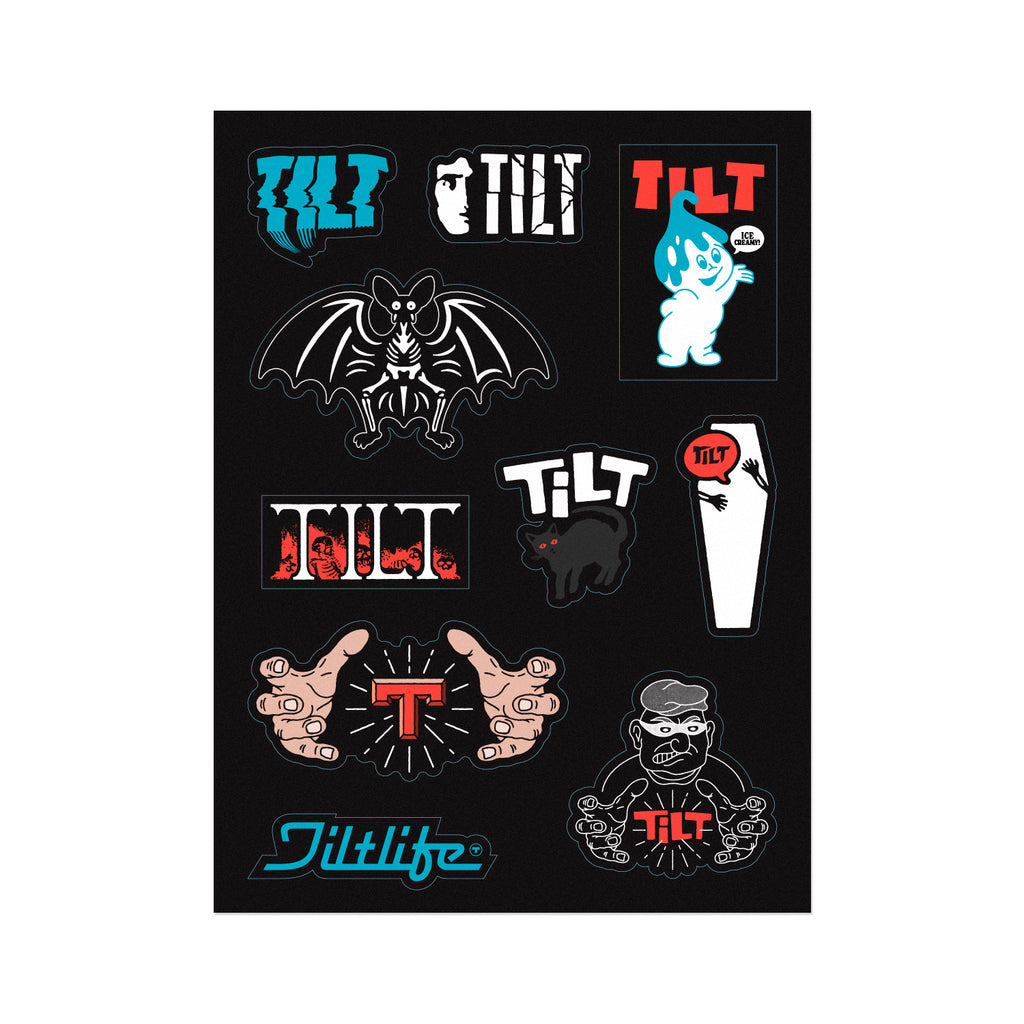 Sticker Sheet - TILT Scooters